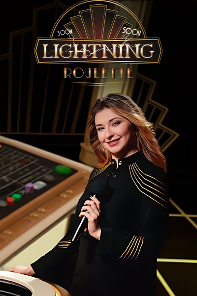 Lightning Roulette live table